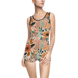 Summer Design 01 on Bohemian Floral Women's Vintage Swimsuit - Retro Style Swimwear for Summer