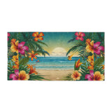 Summer Design 12 on Tropical Sunset Beach Towel - Perfect for Summer Vibes, Pool Parties & Beach Getaways