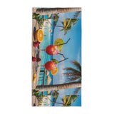 Summer Design 08 on Tropical Sunset Beach Towel - Perfect for Summer Vibes, Pool Parties & Beach Getaways