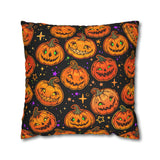 Beautiful Halloween Spun Polyester Square Pillow Case 3