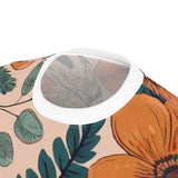 Summer Design 02 on Floral Unisex Cut & Sew Tee - Vibrant Nature Inspired Design for All Occasions