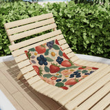 Summer Design 03 on Tropical Sunset Beach Towel - Perfect for Summer Vibes, Pool Parties & Beach Getaways
