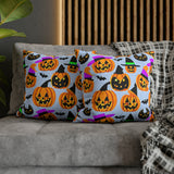 Beautiful Halloween Spun Polyester Square Pillow Case 6