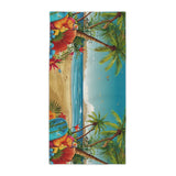 Summer Design 10 on Tropical Sunset Beach Towel - Perfect for Summer Vibes, Pool Parties & Beach Getaways