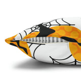 Beautiful Halloween Spun Polyester Square Pillow Case 2