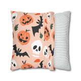Beautiful Halloween Spun Polyester Square Pillow Case 1