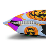 Beautiful Halloween Spun Polyester Square Pillow Case 6