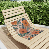 Summer Design 02 on Tropical Sunset Beach Towel - Perfect for Summer Vibes, Pool Parties & Beach Getaways