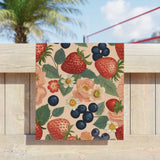 Summer Design 03 on Tropical Sunset Beach Towel - Perfect for Summer Vibes, Pool Parties & Beach Getaways