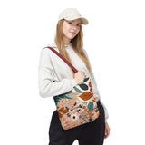 Summer Design 01 on Floral Tote Bag - Stylish Eco-Friendly Shopping Bag for Everyday Use