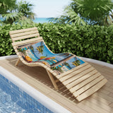 Summer Design 08 on Tropical Sunset Beach Towel - Perfect for Summer Vibes, Pool Parties & Beach Getaways