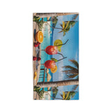 Summer Design 08 on Tropical Sunset Beach Towel - Perfect for Summer Vibes, Pool Parties & Beach Getaways