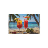 Summer Design 07 on Tropical Sunset Beach Towel - Perfect for Summer Vibes, Pool Parties & Beach Getaways