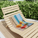 Summer Design 09 on Tropical Sunset Beach Towel - Perfect for Summer Vibes, Pool Parties & Beach Getaways