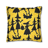 Beautiful Halloween Spun Polyester Square Pillow Case 4