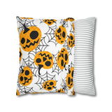 Beautiful Halloween Spun Polyester Square Pillow Case 2