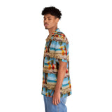 Summer Design 09 on Beautiful Men's Hawaiian Shirt (AOP) 7
