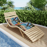 Summer Design 07 on Tropical Sunset Beach Towel - Perfect for Summer Vibes, Pool Parties & Beach Getaways