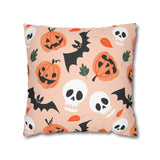 Beautiful Halloween Spun Polyester Square Pillow Case 1