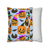 Beautiful Halloween Spun Polyester Square Pillow Case 6