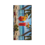 Summer Design 07 on Tropical Sunset Beach Towel - Perfect for Summer Vibes, Pool Parties & Beach Getaways