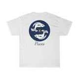 Pisces Zodiac Unisex Heavy Cotton Tee