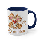 Romanticats Accent Coffee Mug, 11oz