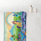 Lucky Unicorns and Dragons Premium Towel