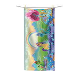 Lucky Unicorns and Dragons Polycotton Towel