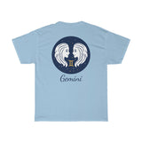 Gemini Zodiac Unisex Heavy Cotton Tee