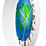 World Harmony Design on a Wall clock