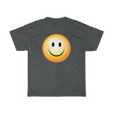 Happy Smiley Unisex Heavy Cotton Tee