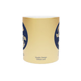 Pisces Zodiac Metallic Mug (Silver / Gold) 11 oz