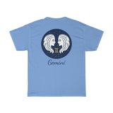Gemini Zodiac Unisex Heavy Cotton Tee