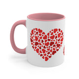 Heart Of Hearts Accent Coffee Mug, 11oz