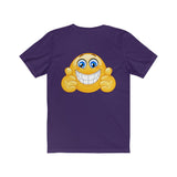 Big Smile Emoticon Unisex Jersey Short Sleeve Tee