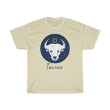 Taurus Zodiac Unisex Heavy Cotton Tee