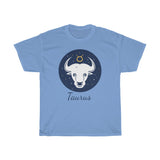 Taurus Zodiac Unisex Heavy Cotton Tee