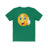 Cheery Emoji Unisex Jersey Short Sleeve Tee