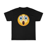 Surprised Emoji Unisex Heavy Cotton Tee