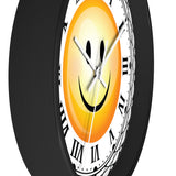 Happy Smiley Roman Numerals Wall clock