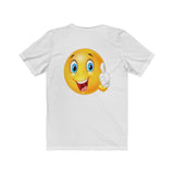 Cheery Emoji Unisex Jersey Short Sleeve Tee