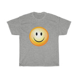 Happy Smiley Unisex Heavy Cotton Tee