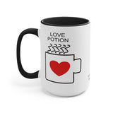 Love Potion Design on Accent Mug