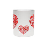Heart Of Hearts Metallic Mug (Silver / Gold)
