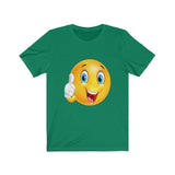 Cheery Emoji Unisex Jersey Short Sleeve Tee