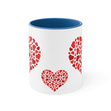 Heart Of Hearts Accent Coffee Mug, 11oz