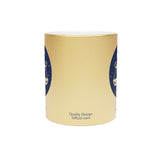 Libra Zodiac Metallic Mug (Silver / Gold) 11 oz