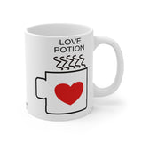 Love Potion Design on Mug 11oz