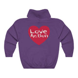 Love Action Unisex Heavy Blend™ Hooded Sweatshirt